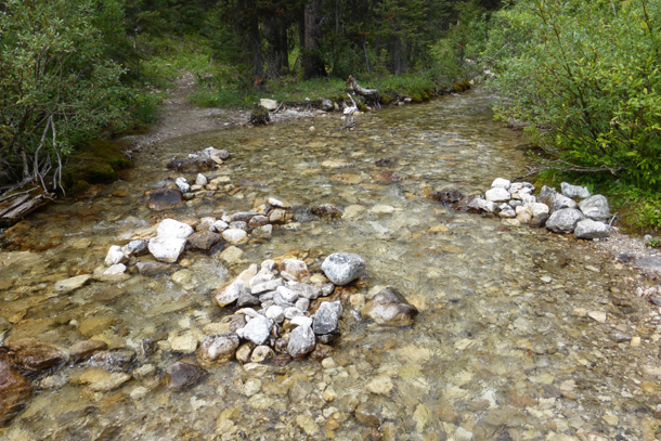 Crossing Pentagon Creek 